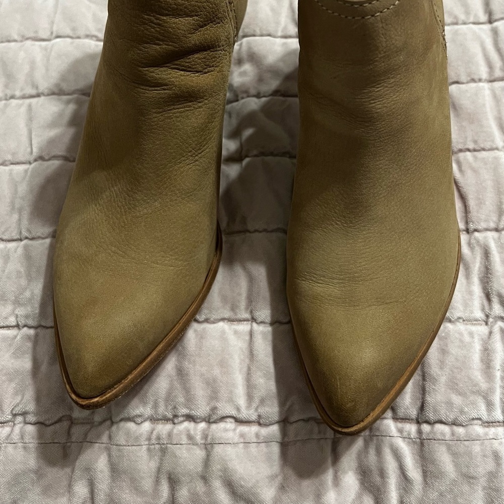 Frye Women's Ankle Boots in Olive Brown